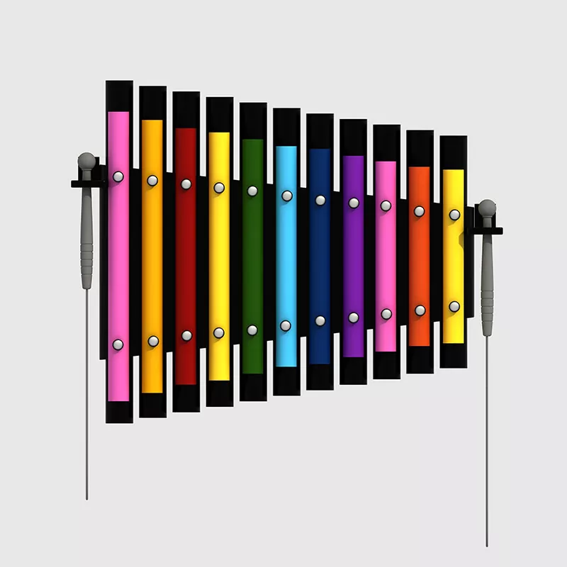 Devor metall perkussion o'yinchoq musiqiy asbobi